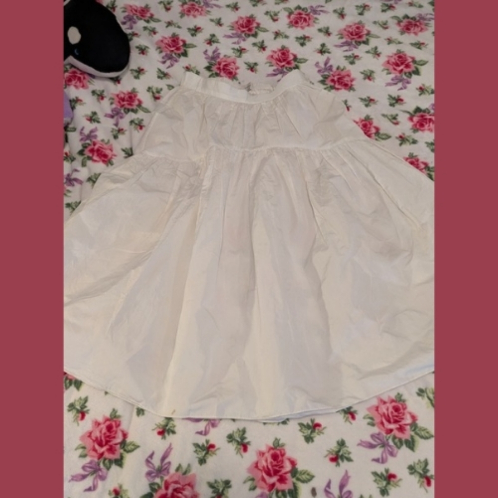 Wilfred Aritzia White Maxi Skirt
